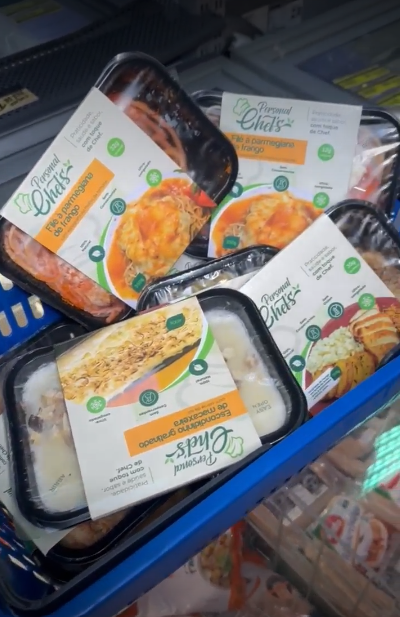 Marmitas da Personal Chefs disponíveis em mercados